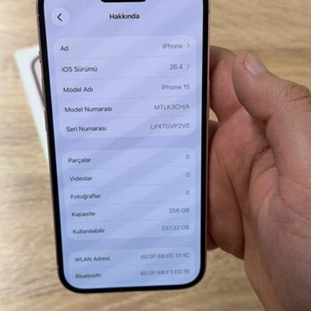 Apple iPhone 15 Pink 256GB/6GB – Bakı – ucuztap.az