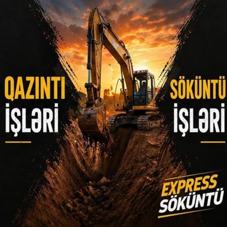 Qazıntı işləri – Bakı – ucuztap.az