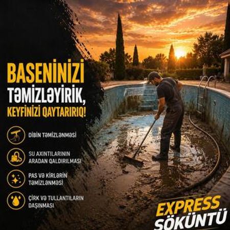 Hovuzların təmizlənməsi – Bakı – ucuztap.az