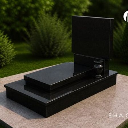 Qara qranit ilə ekran formalı qəbir və məzar daşları – Bakı – ucuztap.az