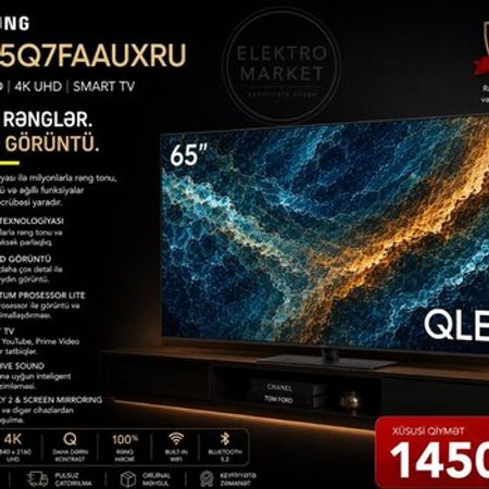 Samsung QE65Q7FAAXRU televizor – Bakı – ucuztap.az