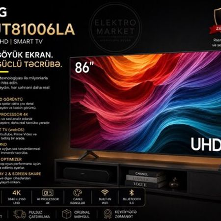 Televizor Lg 86UT81 – Bakı – ucuztap.az
