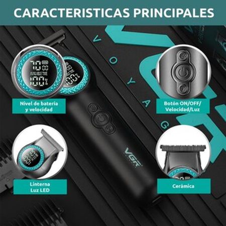 Professional təraş aparatı VGR 990 2000MAH 8000RPM Ceramic Blades – Bakı – ucuztap.az