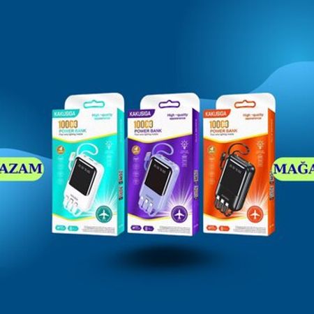 Powerbank Kakusiga KSC-1095 White 10.000mah – Bakı – ucuztap.az