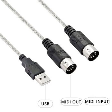 USB MIDI IN-OUT Kabel (5 Pin) – Oyunlar, pultlar və proqramlar – ucuztap.az