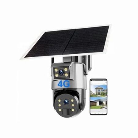 Günəş enerjili 4G kamera 20X zoo müşahidə kamerası – Təhlükəsizlik avadanlığı – ucuztap.az