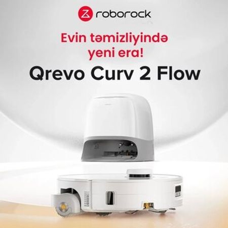 Roborock Qrevo Curv 2 Flow – Bakı – ucuztap.az