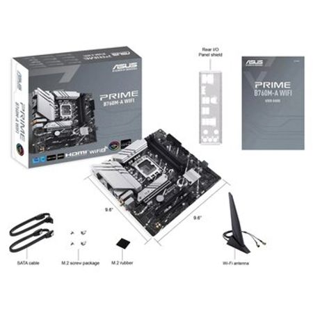 Ana plata ASUS PRIME B760M-A WIFI – Masaüstü kompüterlər – ucuztap.az