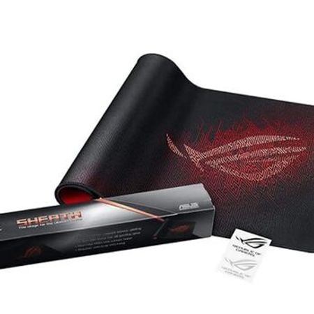 Mouspad ASUS Mouse Pad ROG Sheath XXL black red – Bakı – ucuztap.az