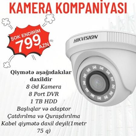 Təhlükəsizlik kamerası – Bakı – ucuztap.az