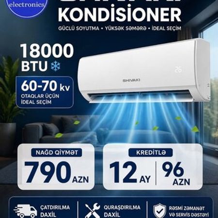 Kondisioner Shivaki 18000 – Kondisionerlər – ucuztap.az
