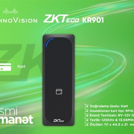 ZKTeco KR901M Card Reader – Bakı – ucuztap.az