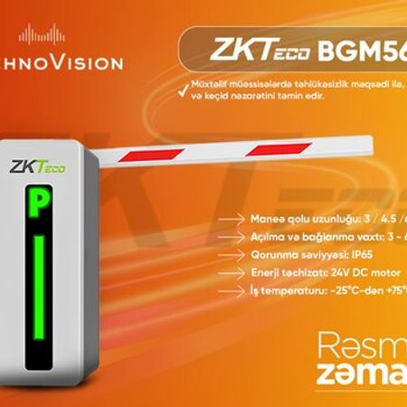 ZKTeco BGM560 Barrier – Bakı – ucuztap.az