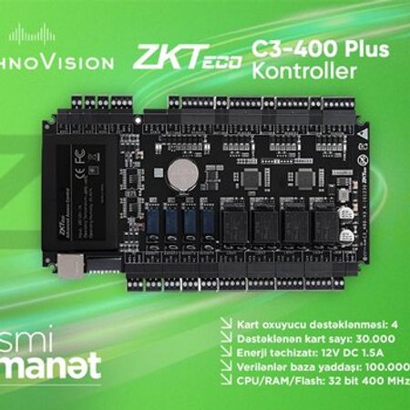 ZKTeco C3-400 Plus kontrol paneli – Bakı – ucuztap.az