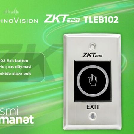 ZKTeco TLEB-102R exit button – Bakı – ucuztap.az