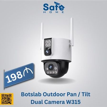 Botslab Outdoor Pan / Tilt Dual Camera W315 – Bakı – ucuztap.az