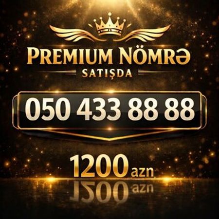 Azercell nömrə – (050) 433-88-88 – Nömrələr və SİM-kartlar – ucuztap.az