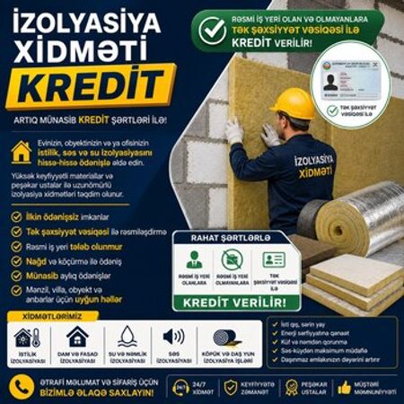 İzolyasiya xidməti – İzolyasiya materialları – ucuztap.az