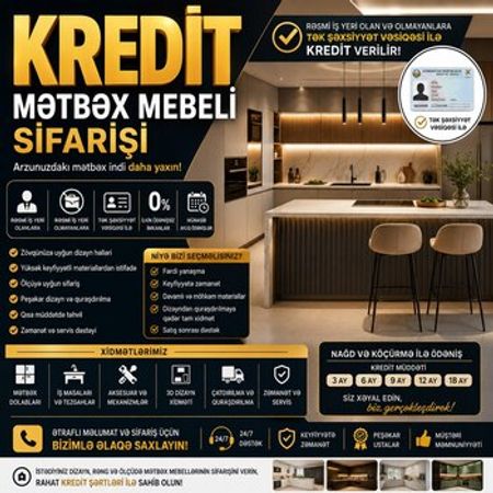 Mətbəx mebeli sifarişi – Digər – ucuztap.az