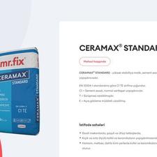 "Ceramax Standard" kafel keramika yapışdırıcısı