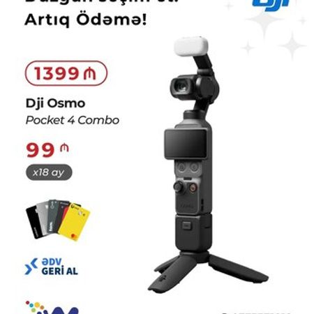 DJİ Osmo Bundle Creator Combo 4 – Audio və video – ucuztap.az