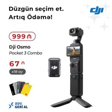 Dji Osmo Creator Combo 3 – Bakı – ucuztap.az