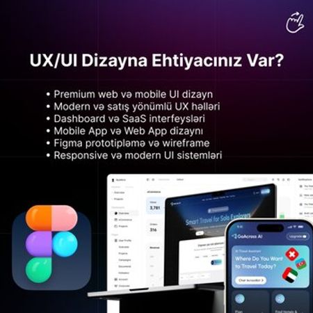 UX/UI dizayn xidmətləri – Bakı – ucuztap.az