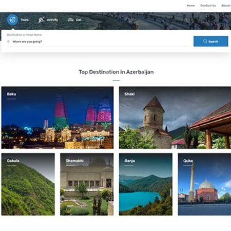 Turizm websayt hazırlanması – Bakı – ucuztap.az