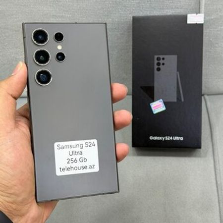 Samsung Galaxy S24 Ultra Titanium Gray 256GB/12GB – Bakı – ucuztap.az