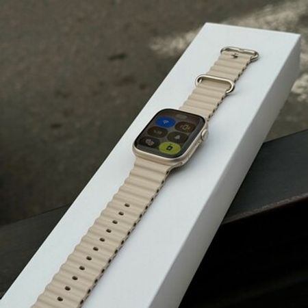 Apple Watch Series 8 Steel Silver 45mm – Bakı – ucuztap.az