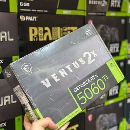 Video kart MSI Ventus 2x Oc RTX 5060 Ti 8GB – Masaüstü kompüterlər – ucuztap.az