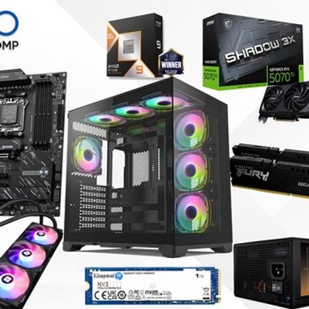 Gaming PC Evo HyperionEdge RTX 5070Ti | Ryzen 9 9950X | 32GB | 1TB – Masaüstü kompüterlər – ucuztap.az