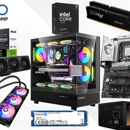 Gaming PC Evo CyberSovereign RTX 5070 12GB | Ultra 7 265KF | 32GB | 1TB – Masaüstü kompüterlər – ucuztap.az