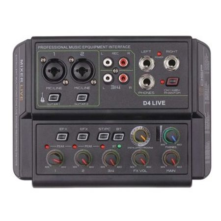 Mini mikşer “D4 Live” – Musiqi alətləri – ucuztap.az