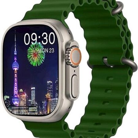 Ağıllı saat HK8 Pro Max Green – Bakı – ucuztap.az