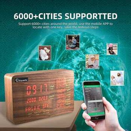 Azan saatı Clock speaker SQ600 – Bakı – ucuztap.az