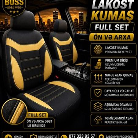 Avtomobil oturacaq üzlükləri – Bakı – ucuztap.az