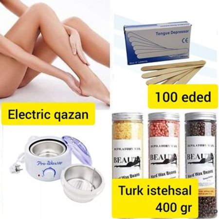 Depilyasiya üçün mum dəsti – Sağlamlıq və gözəllik – ucuztap.az