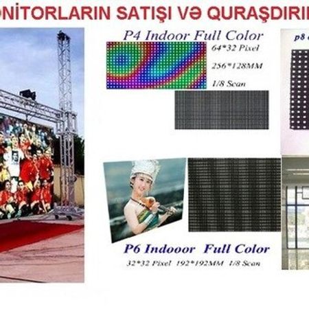 Reklam tablo və monitorlarının quraşdırılması – Reklam və dizayn – ucuztap.az