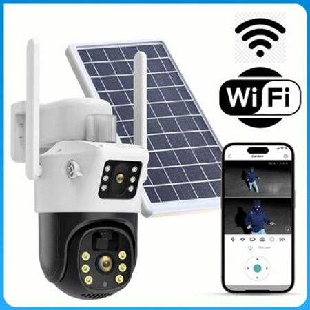 4G solar PTZ360° 2 kamera 12MP/4K+64GB – Bakı – ucuztap.az