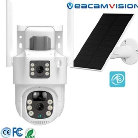 4G solar PTZ360° 2 kamera 12MP/4K+64GB – Bakı – ucuztap.az