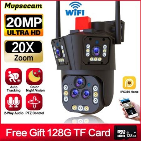 Wifi PTZ360° çöl 2 kamerası 8MP/4K+64gb – Bakı – ucuztap.az
