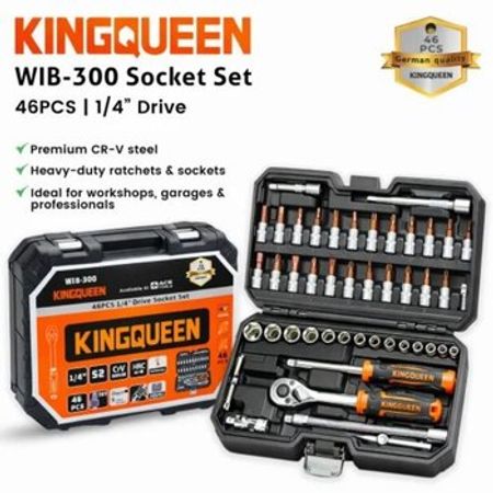 Trişotka açar dəsti KingQueen 46pcs – Bakı – ucuztap.az