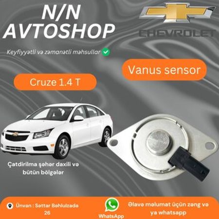 Chevrolet Cruze 1.4T vanus sensoru – Ehtiyat hissələri – ucuztap.az