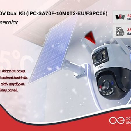 Videomüşahidə kamerası Imou AOV Dual Kit (IPC-SA70F-10M0T2-EU/FSPC08) – Bakı – ucuztap.az