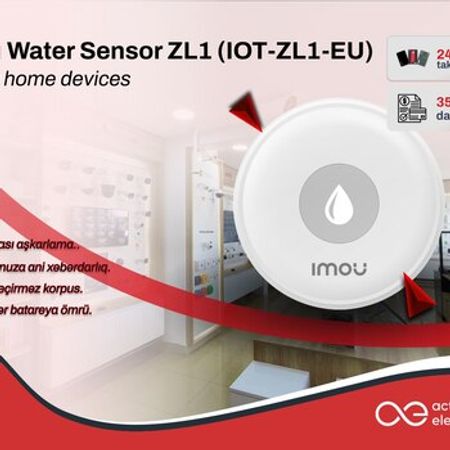 Imou Water Sensor ZL1 (IOT-ZL1-EU) – Bakı – ucuztap.az