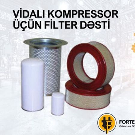 Vidalı kompressor üçün filter dəsti – Biznes üçün avadanlıq – ucuztap.az