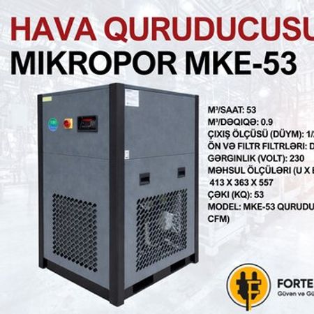 Hava quruducusu MIKROPOR MKE-53 – Biznes üçün avadanlıq – ucuztap.az