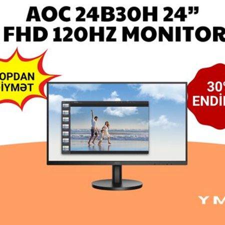 Monitor AOC 24B30H 120HZ – Bakı – ucuztap.az