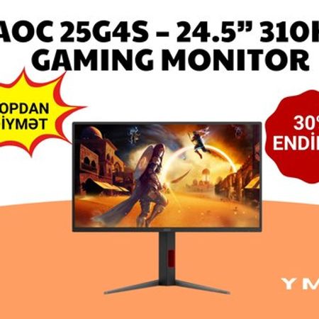 AOC 25G4S 24.5” 310Hz Gaming Monitor – Bakı – ucuztap.az
